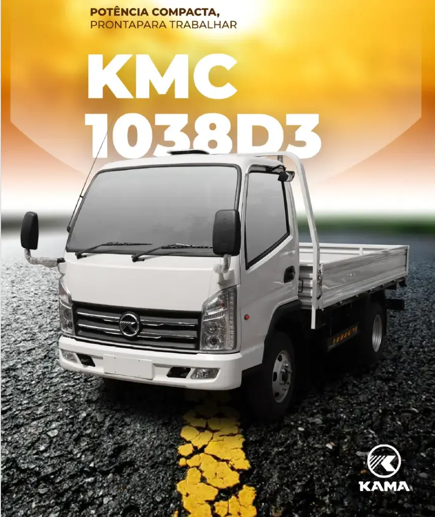 KAMA - KMC1038D3 CARGO BODY 4X2 - WITH A/C