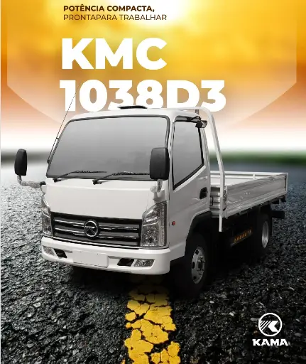 KAMA - KMC1038D3 CARGO BODY 4X2 - WITH A/C